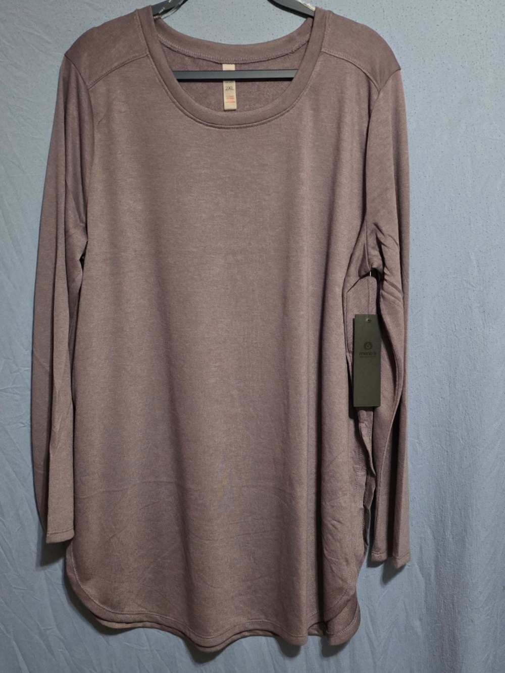 Mono b NWT 2x Long sleeve Tee SOFT!! Runs big